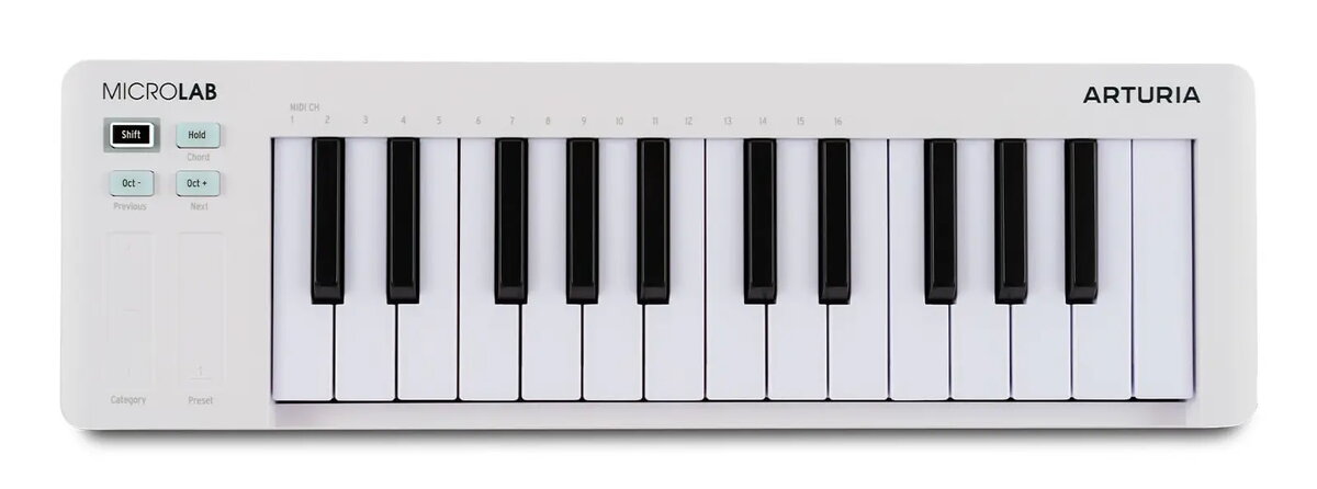 MIDI klaviatūra ARTURIA MicroLab mk3 25