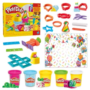 Play-Doh playset birthday toolset G0525 with molds and modeling accessories