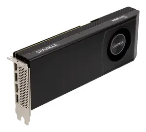Видеокарта Sparkle Arc Pro B60 Blower, Intel Arc Pro B60, 24 ГБ GDDR6, 192‑бит, PCIe x8 5.0, 1 вентилятор