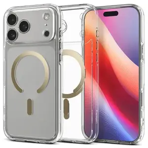 Чехол Spigen ACS10284 iPhone 17 Pro Max 17.5 см Золотой Прозрачный