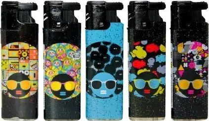 Unilight Elico ULD-1149 Cat refillable butane lighter Photo 2