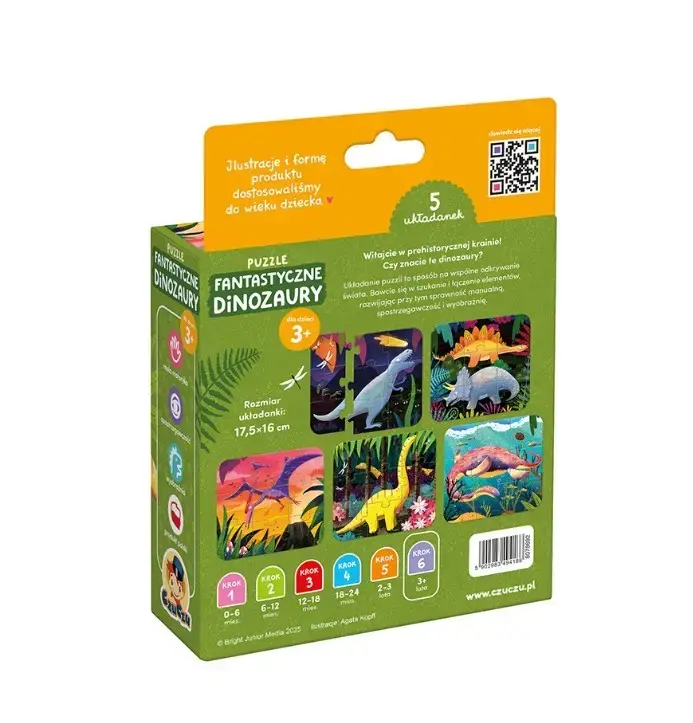 Пазл CzuCzu Fantastic dinosaurs 100 дет. 4188 Photo 4