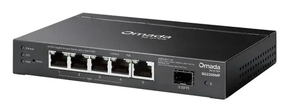 TP‑LINK SG2206MP L2 Gigabit PoE 5‑portu slēdzis Photo 3