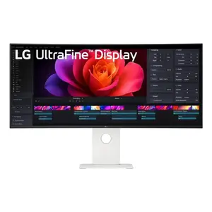 Computer monitor LG 40U990A-W 40" (101.6 cm) Nano IPS WUHD 5120x2160 Curved 21:9 5 ms Black