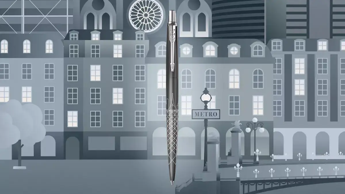 Шариковая ручка Parker Jotter Global Icons Paris Photo 4