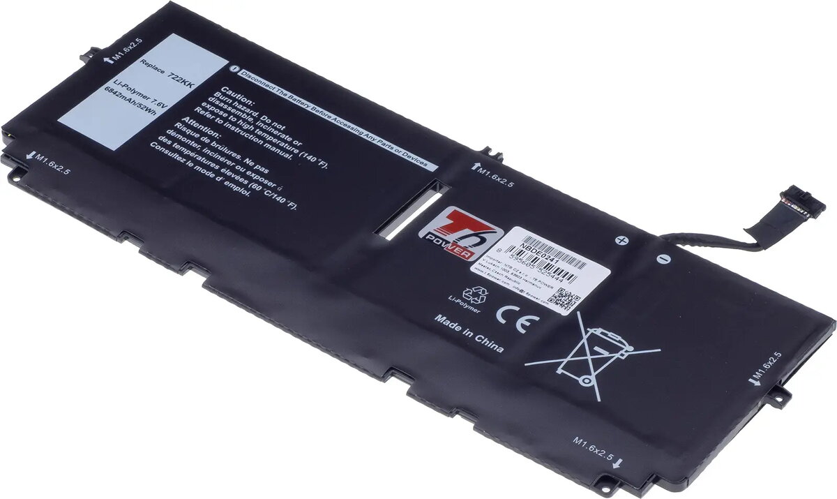 Akumulators t6 power priekš Dell XPS