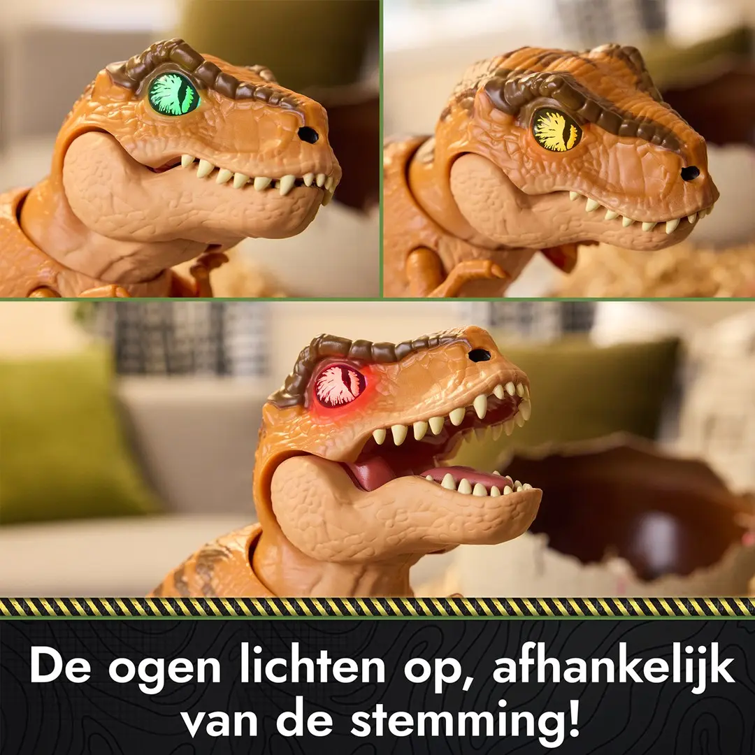 Interactive Toy Dinosaur Spinmaster Jurassic World Primal Hatch Photo 11
