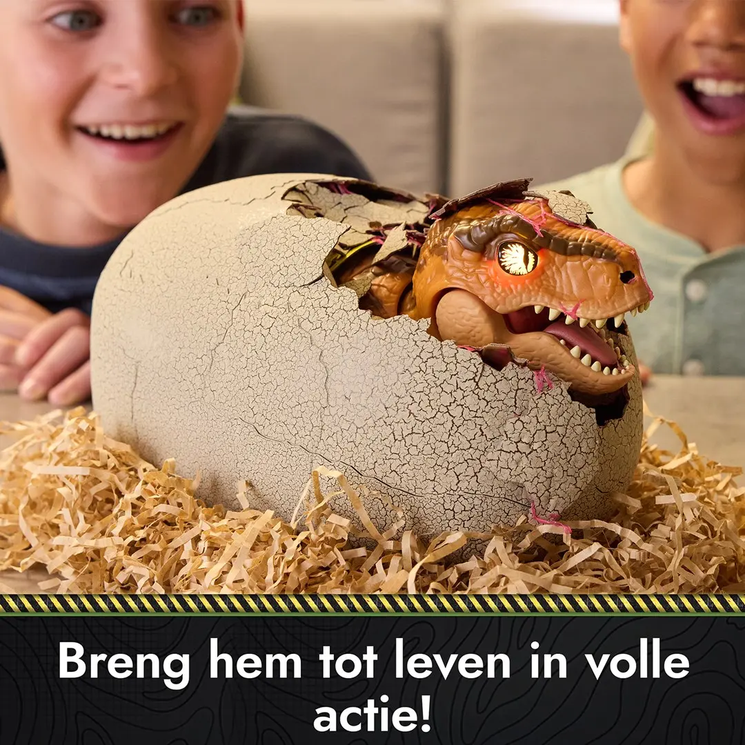 Interactive Toy Dinosaur Spinmaster Jurassic World Primal Hatch Photo 12