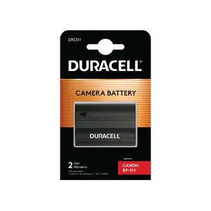 Аккумулятор для камеры Duracell BP-511/BP-512 Lithium-Ion 1600 mAh