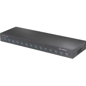 Renkforce 19" Rack Mount USB Hub RF-6677282 — 13‑port USB 3.2 Gen 2