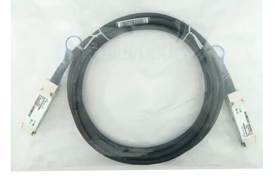 DAC Cable BlueOptics QSFP-200G-C3M-BL Photo 6
