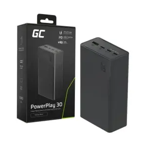 Power Bank GreenCell PowerPlay 30 30000mAh Black