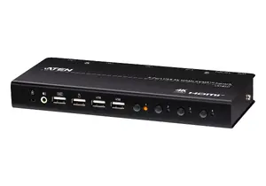 ATEN 4-Port USB 4K HDMI KVMP Switch USB Клавиатура Мышь Видео