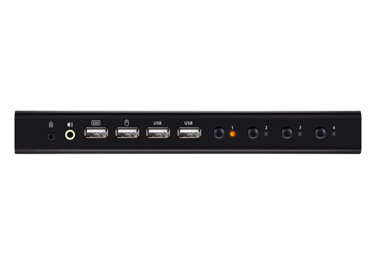 ATEN 4-Port USB 4K HDMI KVMP Switch Photo 2