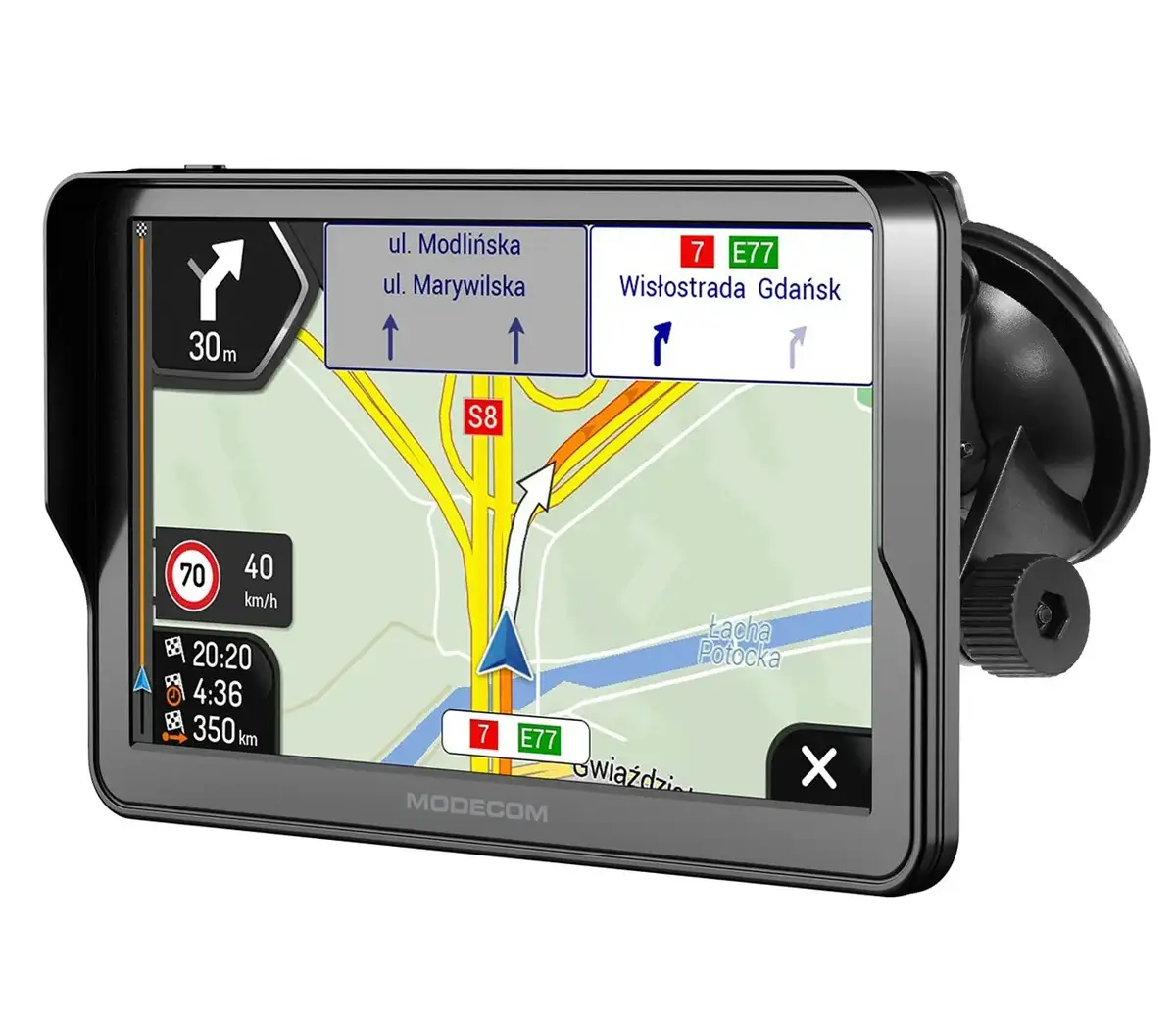 MODECOM FreeWAY CX 7.3 iGO навигация Photo 4