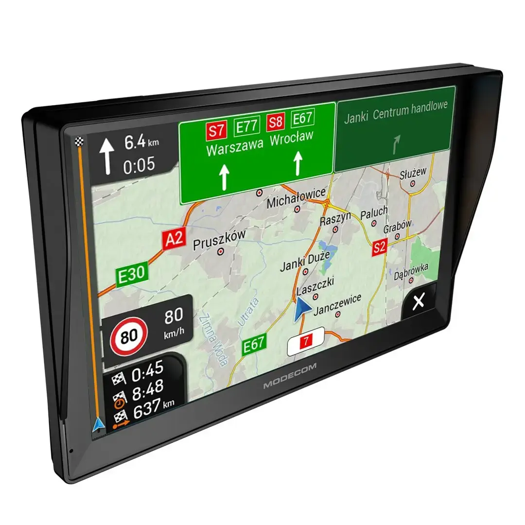 MODECOM Freeway CX 9.3 PLUS iGO Truck GPS-навигатор Photo 4