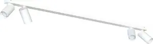 Ceiling Spotlight NOWODVORSKI Mono 7812 White Tube — single-head bedroom directional light