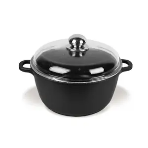 Pot with lid Maestro MR-4620C — 20 cm, 2.1 L, non-stick, for ceramic hobs