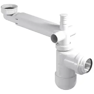 Siphon for washbasins CERSANIT AZAI1000373007 space-saving design