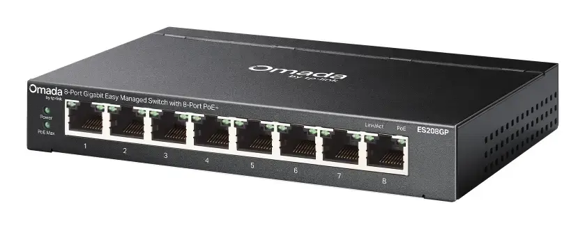 Pārvaldāms slēdzis TP-Link Omada ES208GP Photo 3