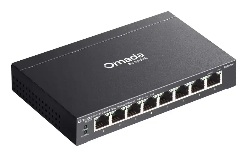 Pārvaldāms slēdzis TP-Link Omada ES208GP Photo 4