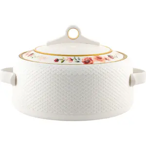 Casserole Nayasa Coral 3.5L white – Nayasa 3.5 L casserole pot