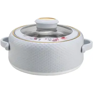 Casserole Nayasa Coral 2L with White Glass Lid – Nayasa Coral, 2 L capacity