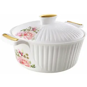 Casserole Nayasa Medusa 3.5L by Nayasa, 3.5 L capacity, white