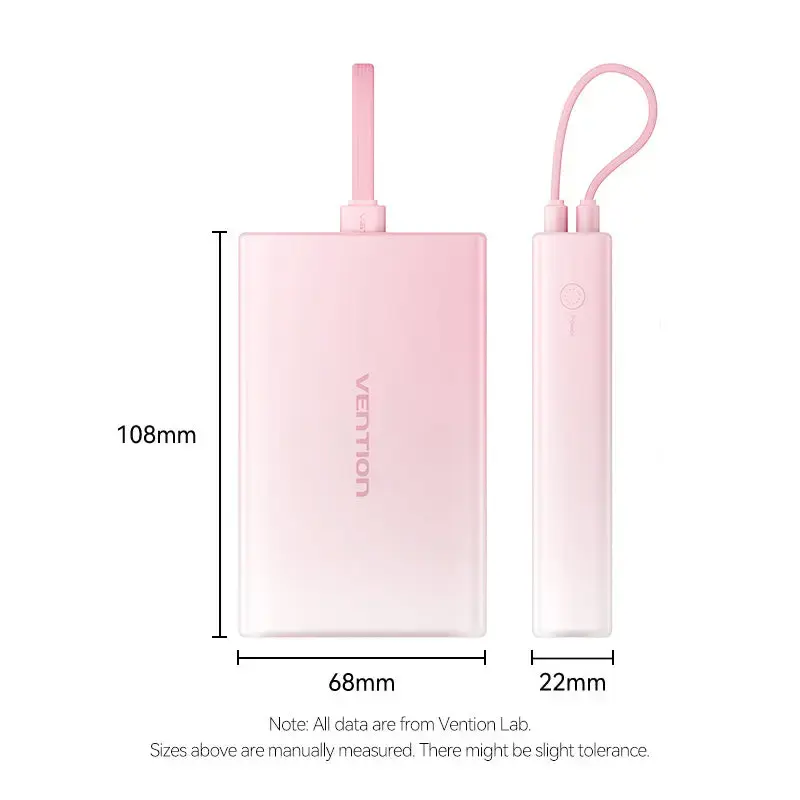 Vention 10000mAh Power Bank 22.5W Photo 3