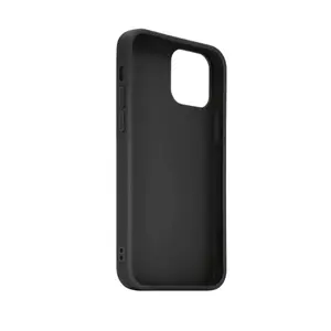 Phone back cover FIXED for Xiaomi Redmi 15C 4G/5G — rubber black, slim protective case
