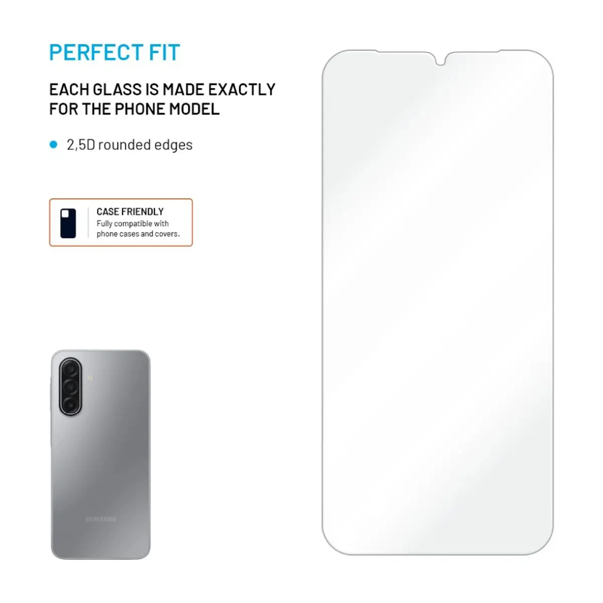 Screen protector FIXED for Samsung Galaxy A17 Photo 3