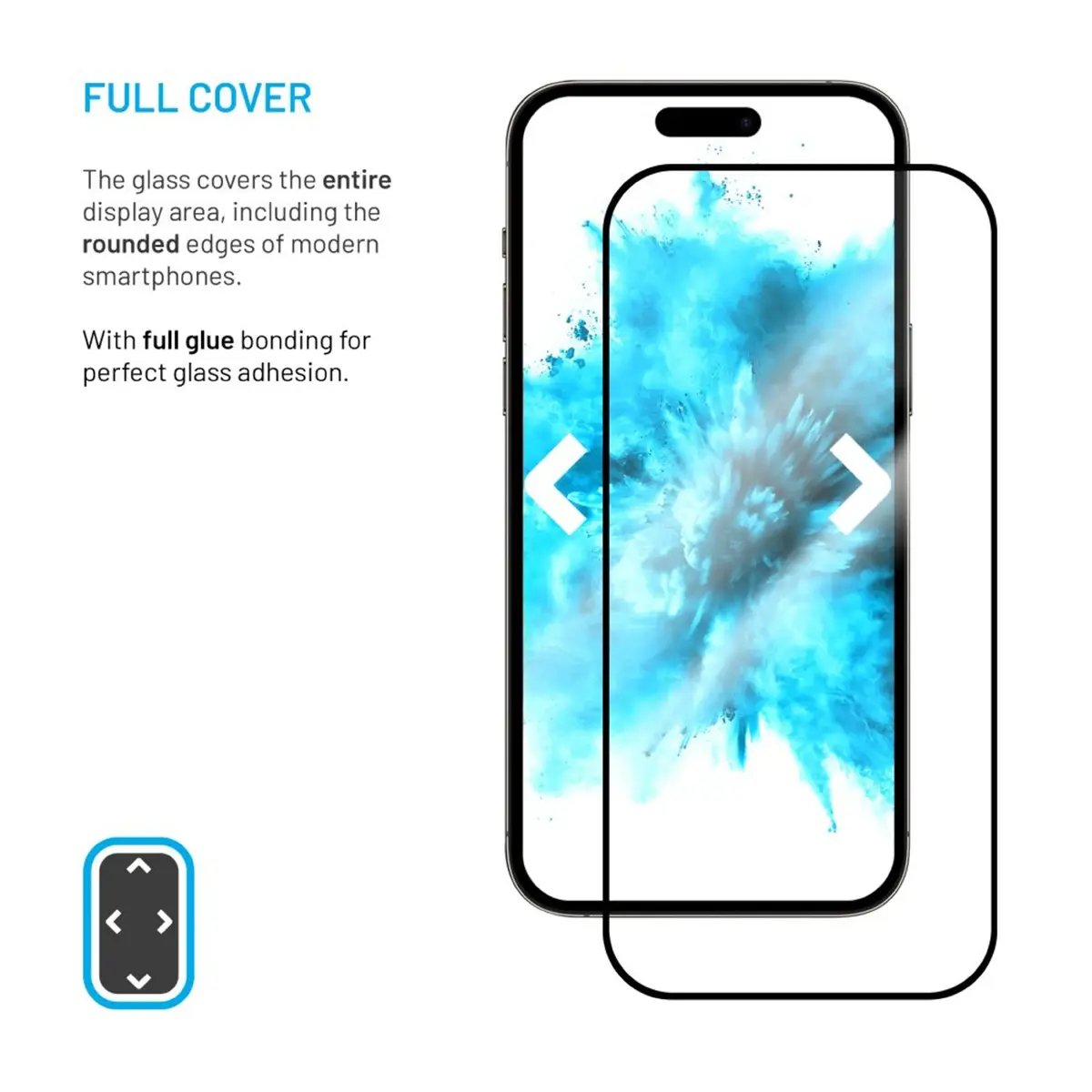 FIXED tempered glass full-cover for Samsung Galaxy A17 Photo 4