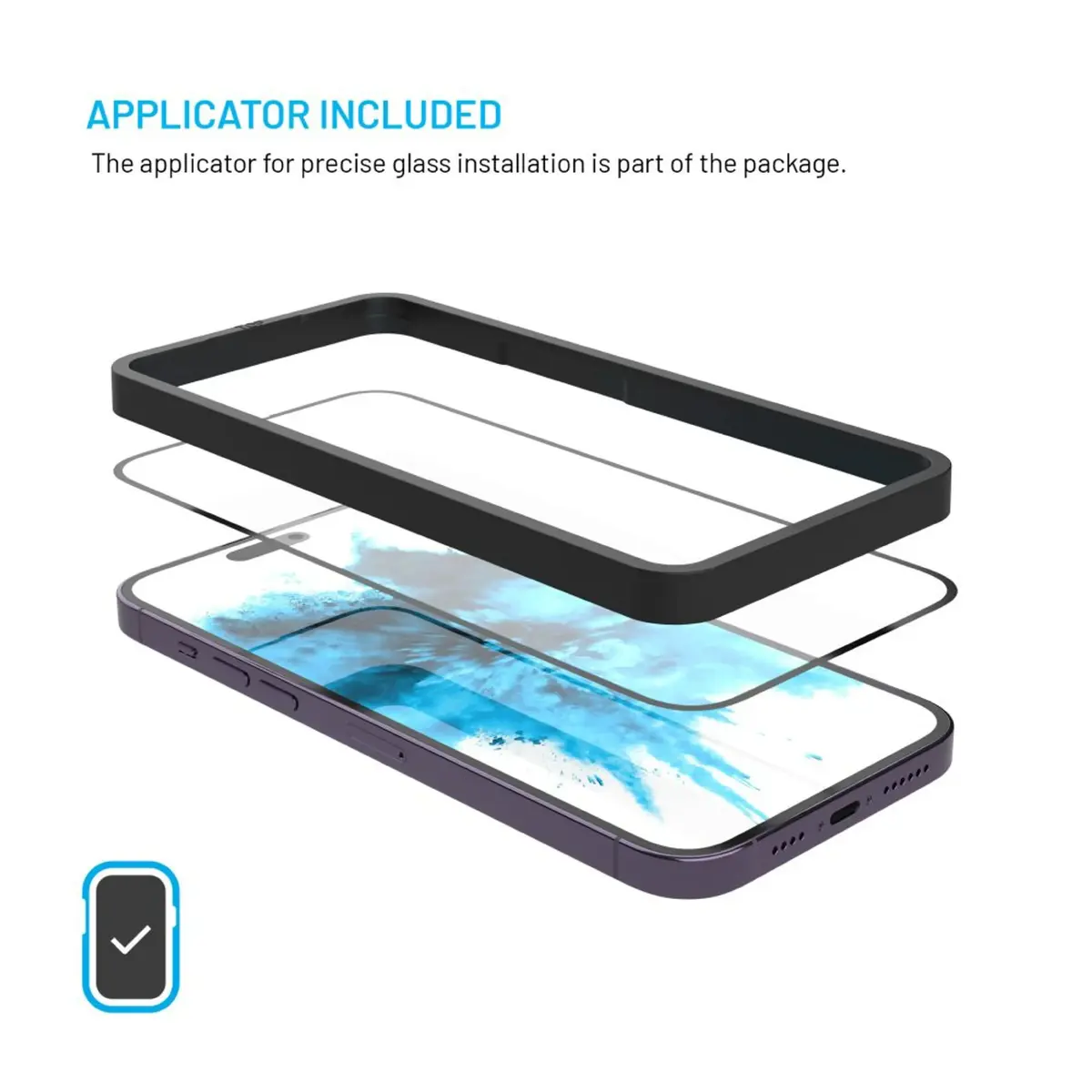 FIXED tempered glass full-cover for Samsung Galaxy A17 Photo 7