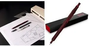 Mechanical pencil rotring 600 — metal barrel, 0.5 mm lead