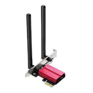 Mercusys AXE5400 Wi-Fi 6E Bluetooth 5.3 PCIe адаптер Три диапазона 5400 Mbit/s