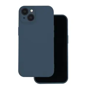 Силиконовый чехол iLike для Samsung Galaxy S25 FE, тёмно-синий
