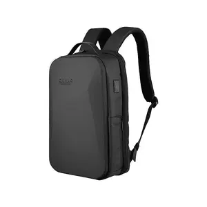 Mugursoma portatīvajam datoram QUALO Ultimate Line USB-C 15,6", Melna