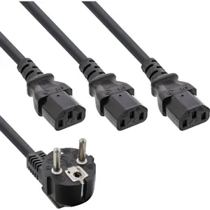 Power cable InLine B-16657G 1.5m 250V 10A
