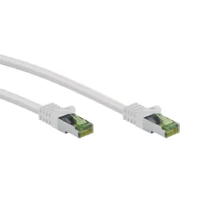 Goobay RJ45 tīkla kabelis CAT 8.1 S/FTP AWG 26 balts 20m