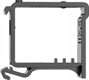 DIN holder Ajax ASP black for rail mounting, model 51170.132.BL