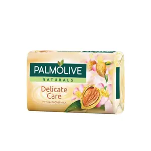 Cietais ziepes Palmolive Almond & Milk 90 g — mitrinošas un barojošas