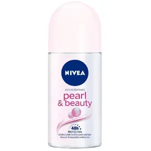 Roll-on dezodorants Nivea Pearl&Beauty 50 ml – antiperspirants, maigākai kopšanai