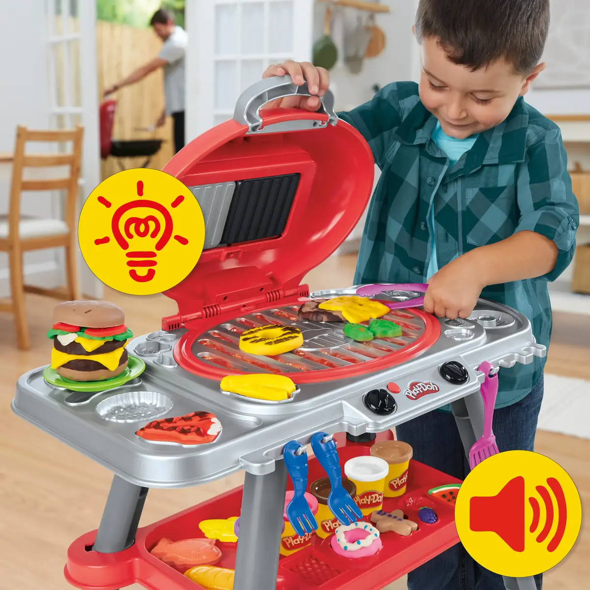 Play-Doh Sizzlin Grill G0500 набор Photo 4