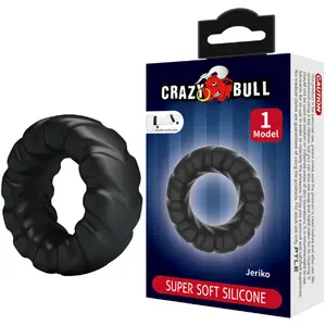 Силиконовое кольцо Crazy Bull Jeriko Model 1 D-243841 — силиконовое интимное кольцо