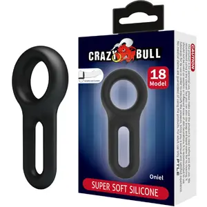 Силиконовое кольцо crazy bull ONIEL модель 18 D-243845, мягкое регулируемое силиконовое кольцо
