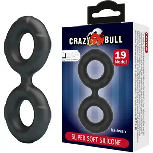 Двойное силиконовое кольцо Crazy Bull Radwan Model 19 D-243846 — силиконовое двойное кольцо для улучшенной поддержки