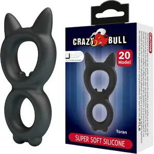 Кольцо Crazy Bull двойное силиконовое модель 20 D-243847 — двойная силиконовая конструкция
