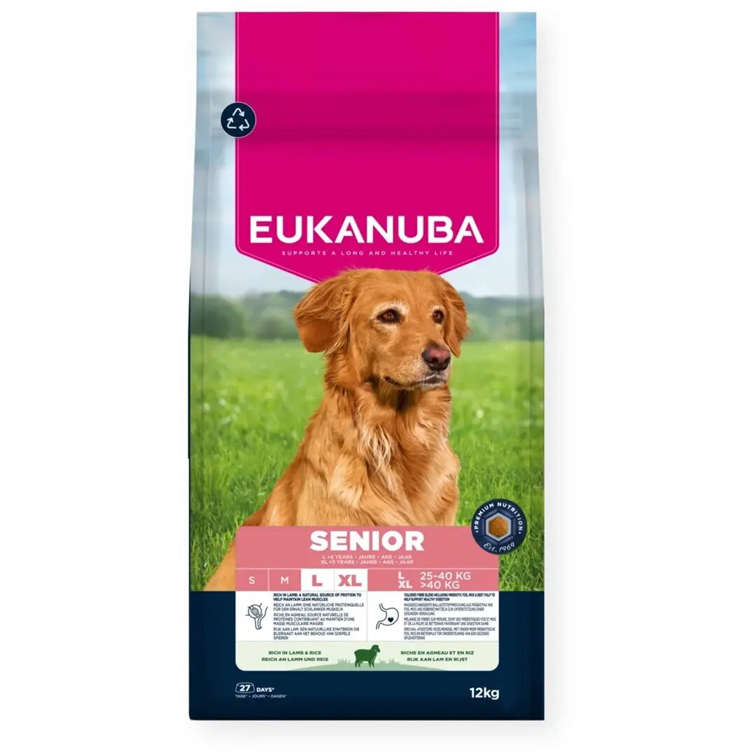 Sausais barības produkts suņiem EUKANUBA Senior