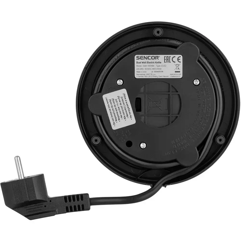 Electric kettle SENCOR SWK0551BK 1.7L 2200W Photo 5