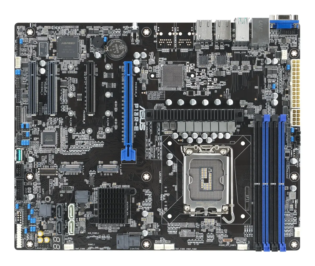 ASUS P13R-E Intel C266 LGA 1700 ATX mātesplate Photo 3